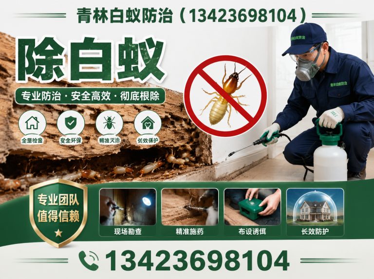 花都区家庭白蚁防治展示图